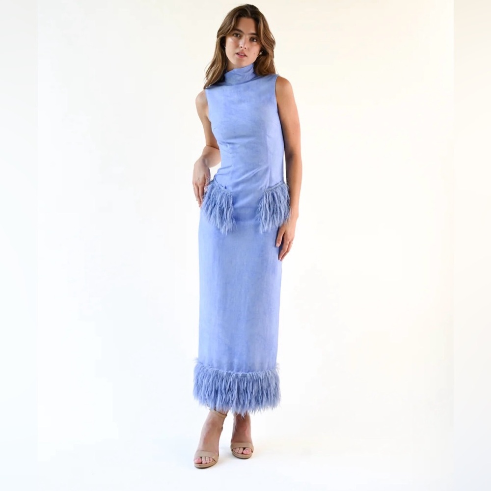 Asher Dress in Baby Blue